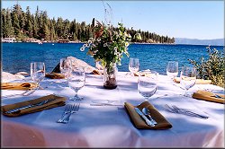 Lakefront Wedding Table