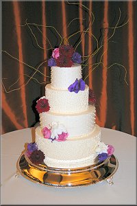Sugar Chef Wedding Cake
