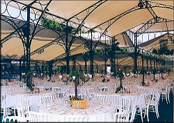 Tent Setup Awaiting Guests