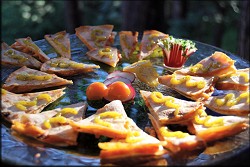 Brie and mango