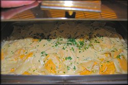 Hand pressed butternut squash raviolis :)