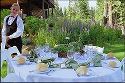 Stacy in Wedding Garden Setting